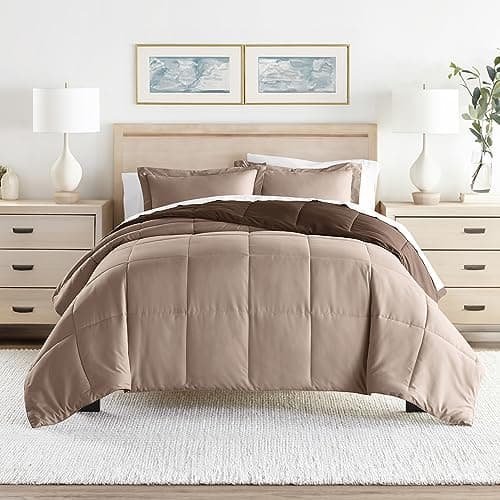 Luxury Queen Comforter Set with 2 Pillow Shams