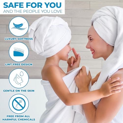 Superior Zero Twist 100% Cotton Oversized Bath Sheet Set, Super Soft & Absorbent - Brick