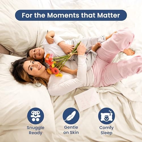 4-Piece Full Bed Sheet Set | Light Weight, Soft Breathable Brushed Cotton Sheets | Secure-Fit, Durable, Easy Care | Ivor