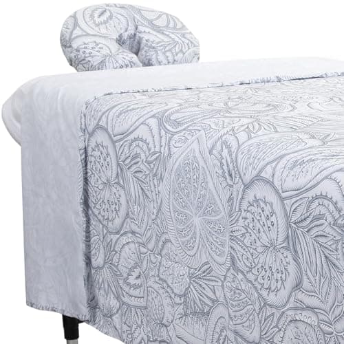 ForPro Professional Premium Microfiber Massage Sheet Set, Sage