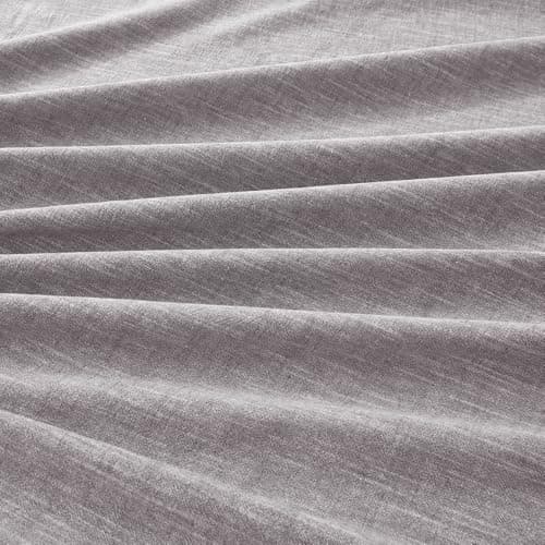 King Size Stonewashed Linen Cotton Sheets, Beige - Breathable & Soft, Slub Texture, All-Season Comfort, 4-Piece Set