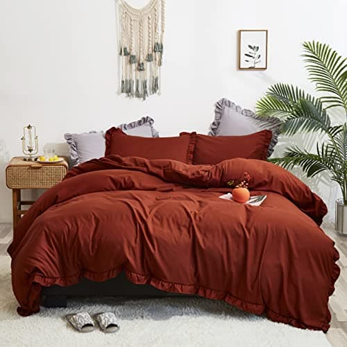 White Pure White Bedding Comforter Set Queen Size Ultra Soft Breathable Solid Blanket for Women Men Adults
