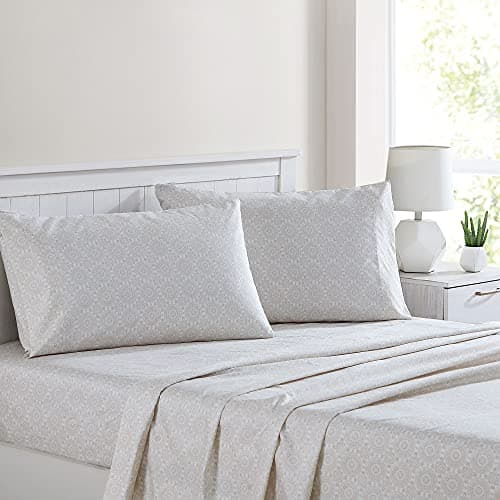 Modern Threads 4-Piece Deep Pocket Bedding Deep Pocket Mattress Up to 16 Inch Rose Bloom Full Size