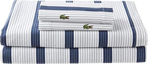 Lacoste Cotton Sheet Set - Baroque Rose, Queen Size
