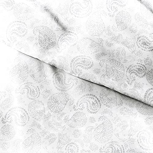 Linen Market Duvet Cover Queen - Hotel-Like Comfort, Softness & Exquisite Prints