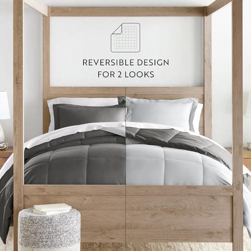3-Piece Reversible Down Alternative Comforter Set