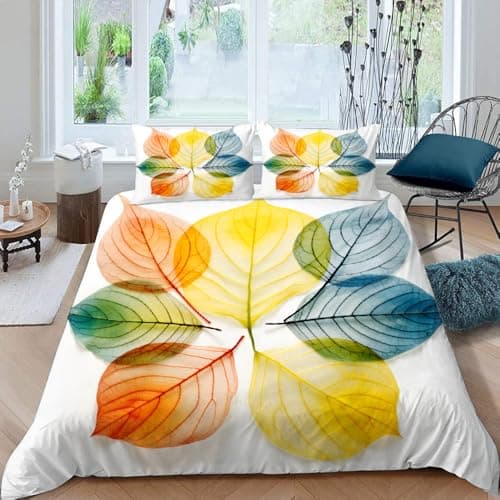 Cook Ice Dragon Decorative 3-Piece Bedding Set, King Size, Mysterious Animals Duvet Cover