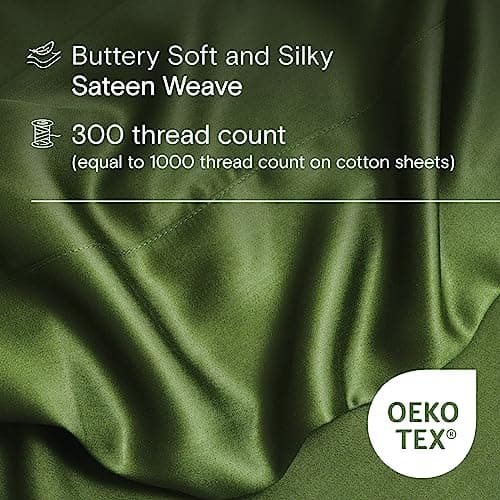 Bamboo Viscose DOZ Sheet Set, Buttery Soft & Cooling, Queen Size