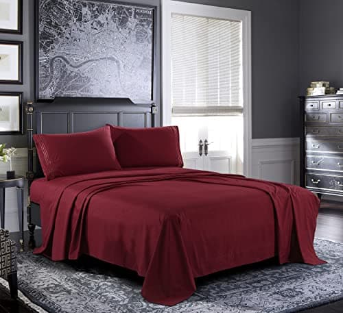 Hotel Luxury 1800 Pawn Brushed Microfiber Bed Sheets - Full Set