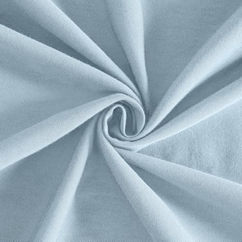 JELLYMONI Linen Grey 20x26 Pillowcases Set of 2 100% Washed Cotton