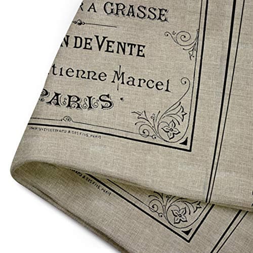 Emvency Vintage French Perfume Ad Pillow Cover