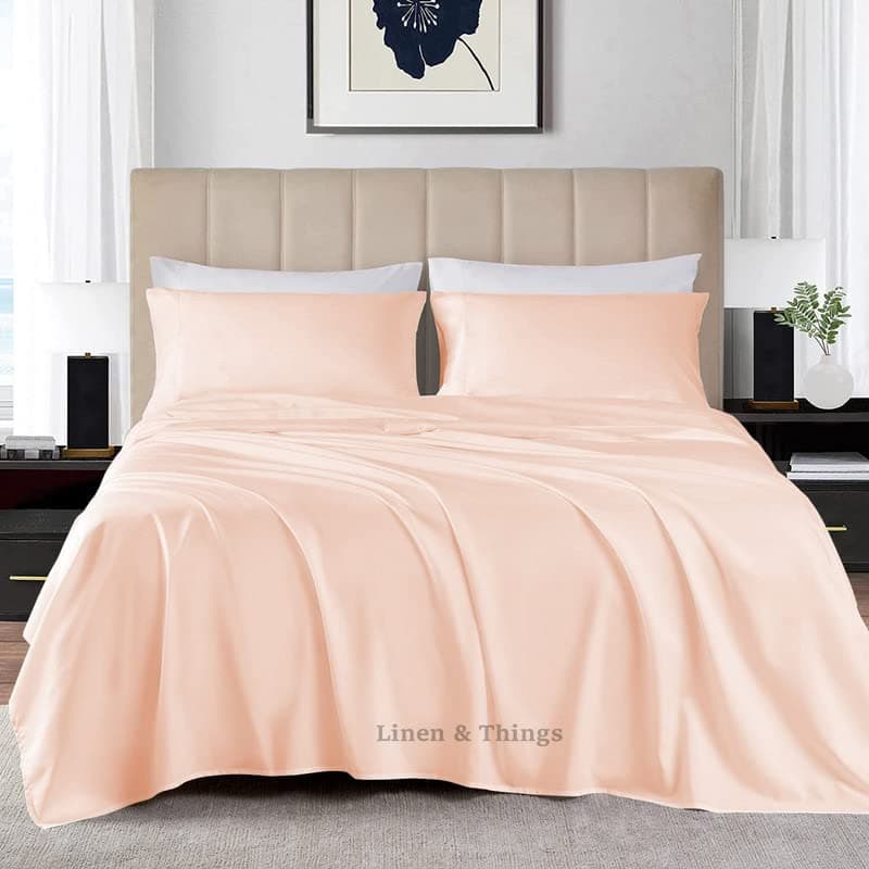 Premium 100% Egyptian Cotton 800 Thread Count 120x80 King Sheet Set, Deep Pocket 18", Mediterranean Blue