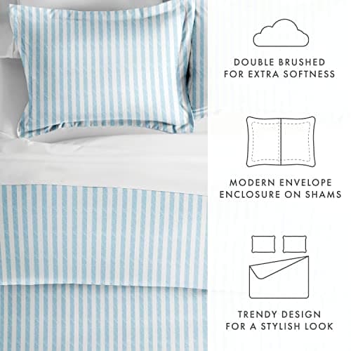 Linen Market Duvet Cover Queen - Hotel-Like Comfort, Softness & Exquisite Prints