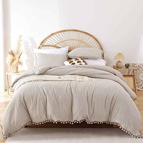 YIRDDEO Queen Comforter Set - Soft Bedding for All Seasons - 3 Pieces