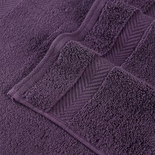 Superior Zero Twist 100% Cotton Oversized Bath Sheet Set, Super Soft & Absorbent - Brick