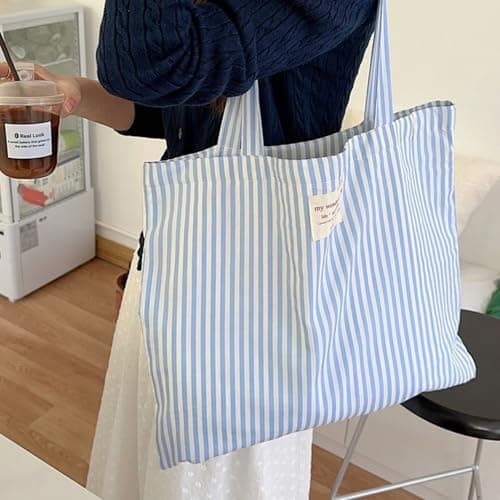 Eco-Friendly Organic Cotton Tote Bag, Durable for Shopping and Groceries