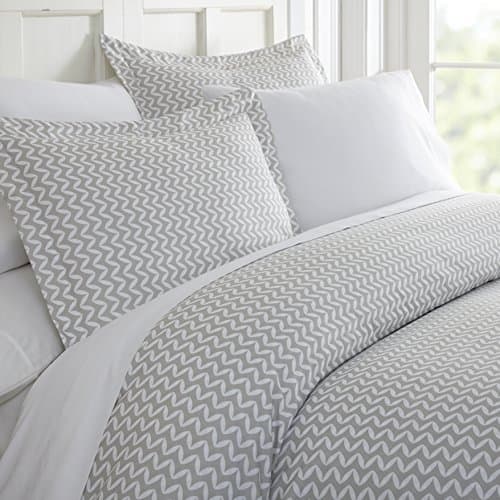 Queen Duvet Cover Set with Pillow Shams - Hotel-Like Comfort and Softness