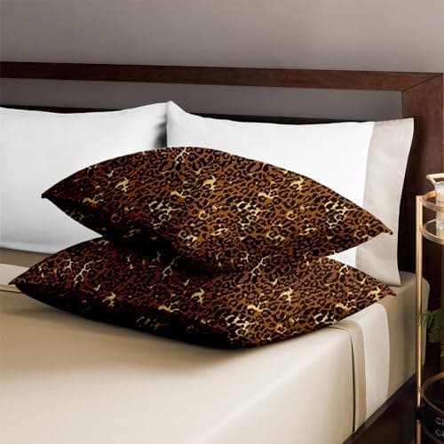 100% Egyptian Cotton Queen 20x30 Blood Red Sateen Weave Pillow Covers (600 Thread Count)