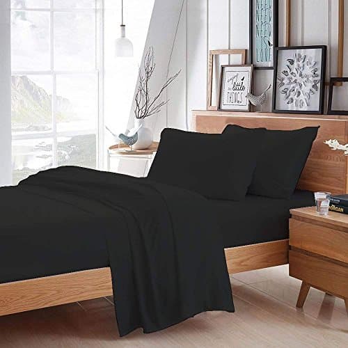 Authentic 1500 Thread Count Egyptian Cotton 4-PC Sheet Set (Queen, Beige Stripe)