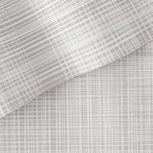 Oeko-TEX Certified Polaris Gray Double-Brushed Microfiber Queen Sheet Set - 4-Piece, Easy Care