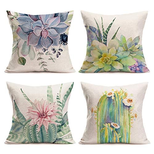 Set of 4 Vintage Animal Pillow Covers - Farmhouse Decor