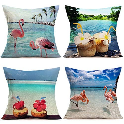 Set of 4 Vintage Animal Pillow Covers - Farmhouse Decor