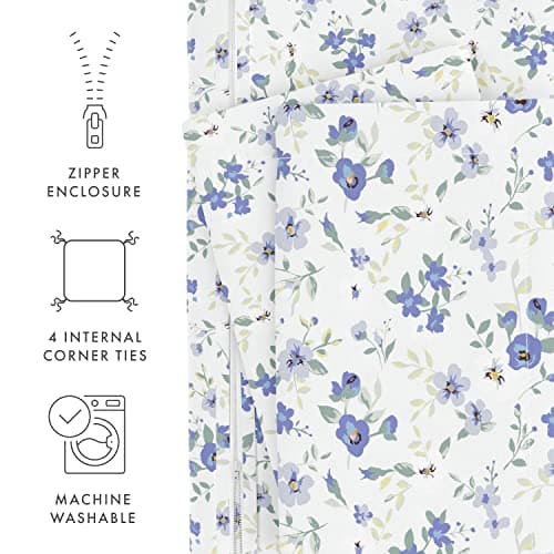 Linen Market Twin Duvet Cover - Hotel-Like Comfort & Softness, Exquisite Prints & Solid Colors for Dreamy Bedroom - Twin Set with 1 Pillow Sham