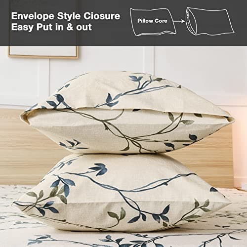 JSD King Size Beige Leaves Printed Microfiber Sheet Set