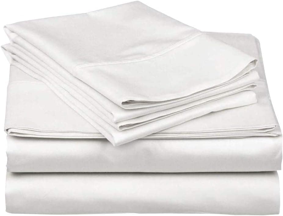 True Luxury Egyptian Cotton King Size Sheets 1000 Thread Count Silver Grey