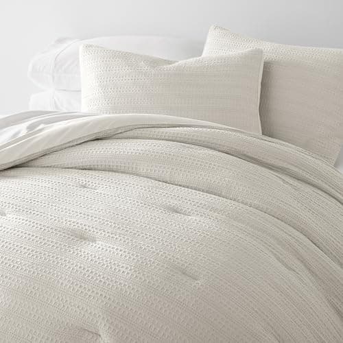 Linen Market Reversible Twin Comforter Set - Soft & Lightweight Down Alternative