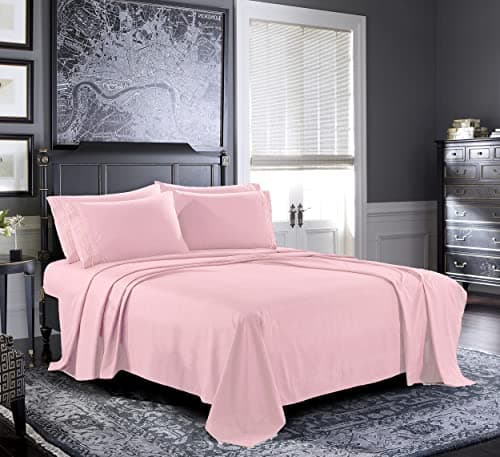 Hotel Luxury 1800 Pawn Brushed Microfiber Bed Sheets - Full Set