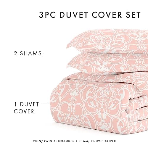 Queen Duvet Cover Set - Hotel-Like Comfort with Softness & Exquisite Prints
