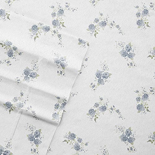 4 Piece Queen Bedding Sheet Set - Gray Stripe