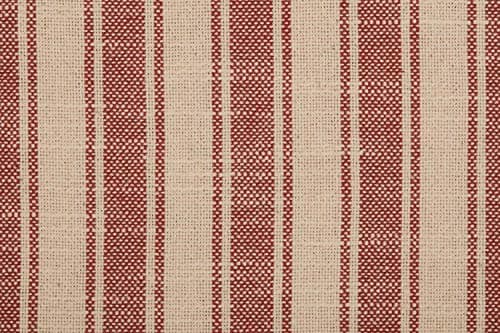 Piper Classics Red Ticking Stripe Throw Pillow Cover, 20x20, Farmhouse Décor