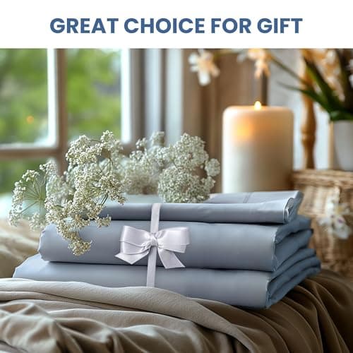 Deluxe Queen Size Microfiber Sheet Set - Soft, Breathable, Hotel Luxury, Deep Pocket, Fade Resistant