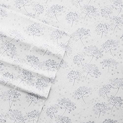4 Piece Queen Bedding Sheet Set - Gray Stripe