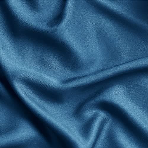 Bedsure King Size Cooling Sheets, Rayon from Bamboo, Deep Pocket 16", Silver Grey