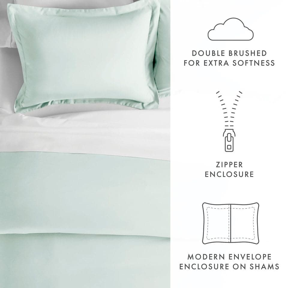 Ultra Soft 3 Piece Duvet Cover Set