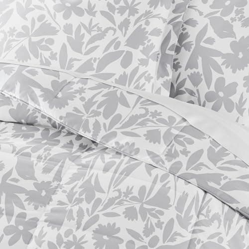 Linen Market Reversible Twin/Twin XL Comforter Set - Soft & Lightweight Down Alternative