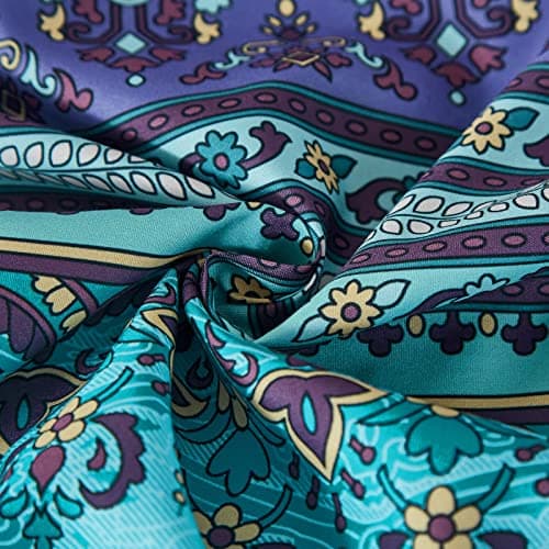 Boho Styled Queen Size Bedding Set 4PCS Ethnic Pattern Sheets