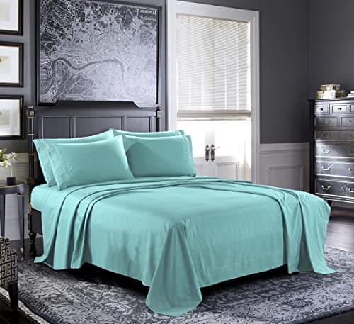Hotel Luxury 1800 Pawn Brushed Microfiber Bed Sheets - Full Set