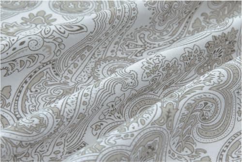 King Size Bed Sheets Set - Deep Pockets, Floral Ultra Soft Microfiber, 90 Thread Count (Grey/Yellow Medallion)