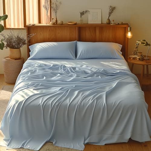 Deluxe Queen Size Microfiber Sheet Set - Soft, Breathable, Hotel Luxury, Deep Pocket, Fade Resistant