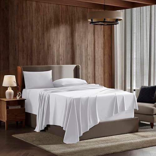 Nestl Queen Sheet Set - 4PC Deep Pocket, Hotel Luxury Sheets