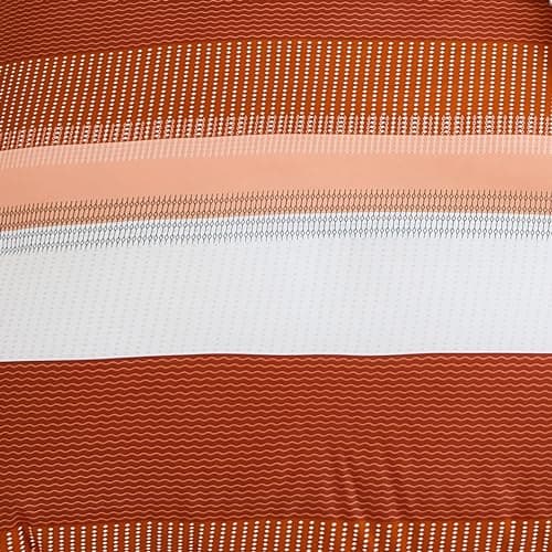 Litanika Queen Comforter Set - Sage Green, Light Green Stripe, All Season Bedding