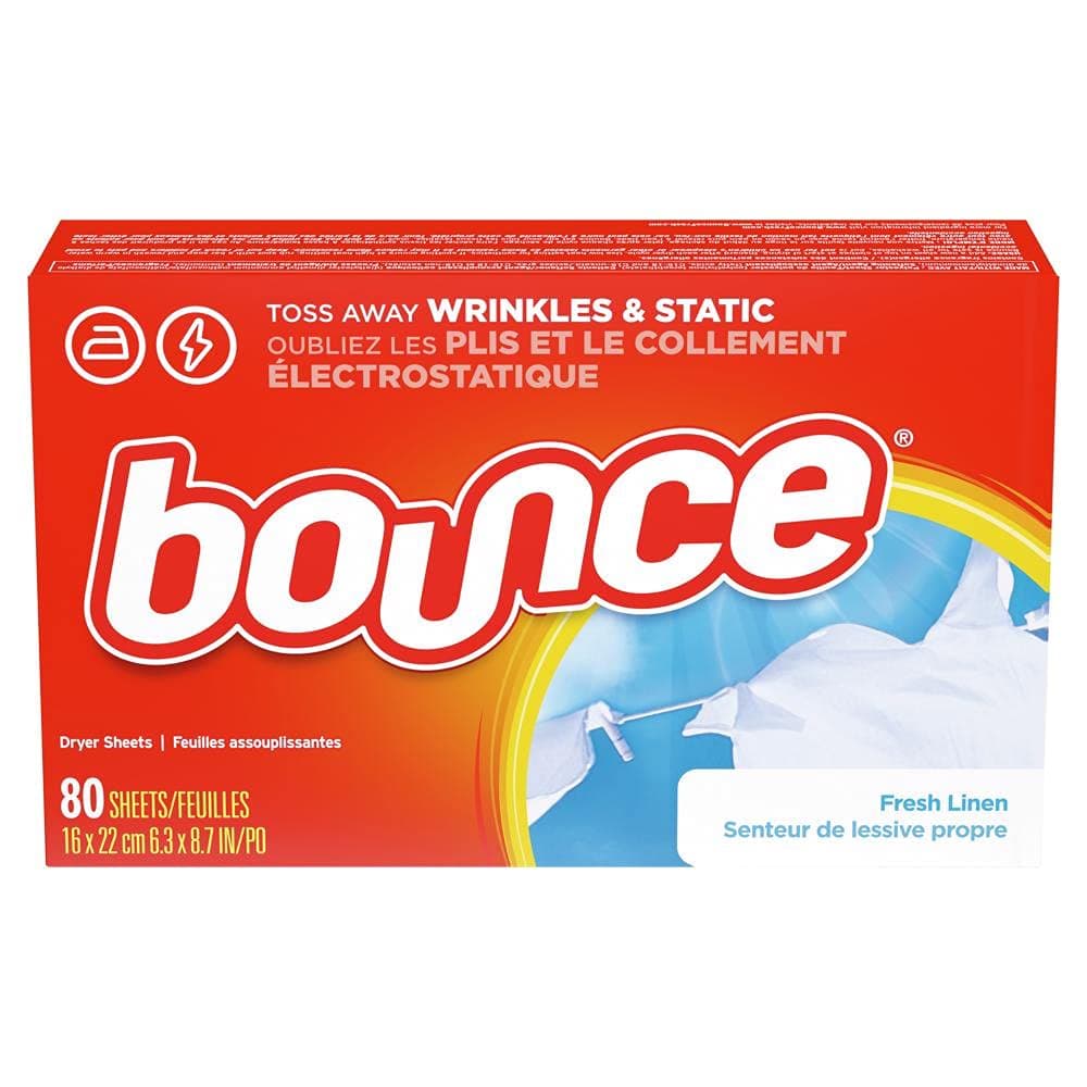 Bounce Dryer Sheets Fresh Linen 80ct