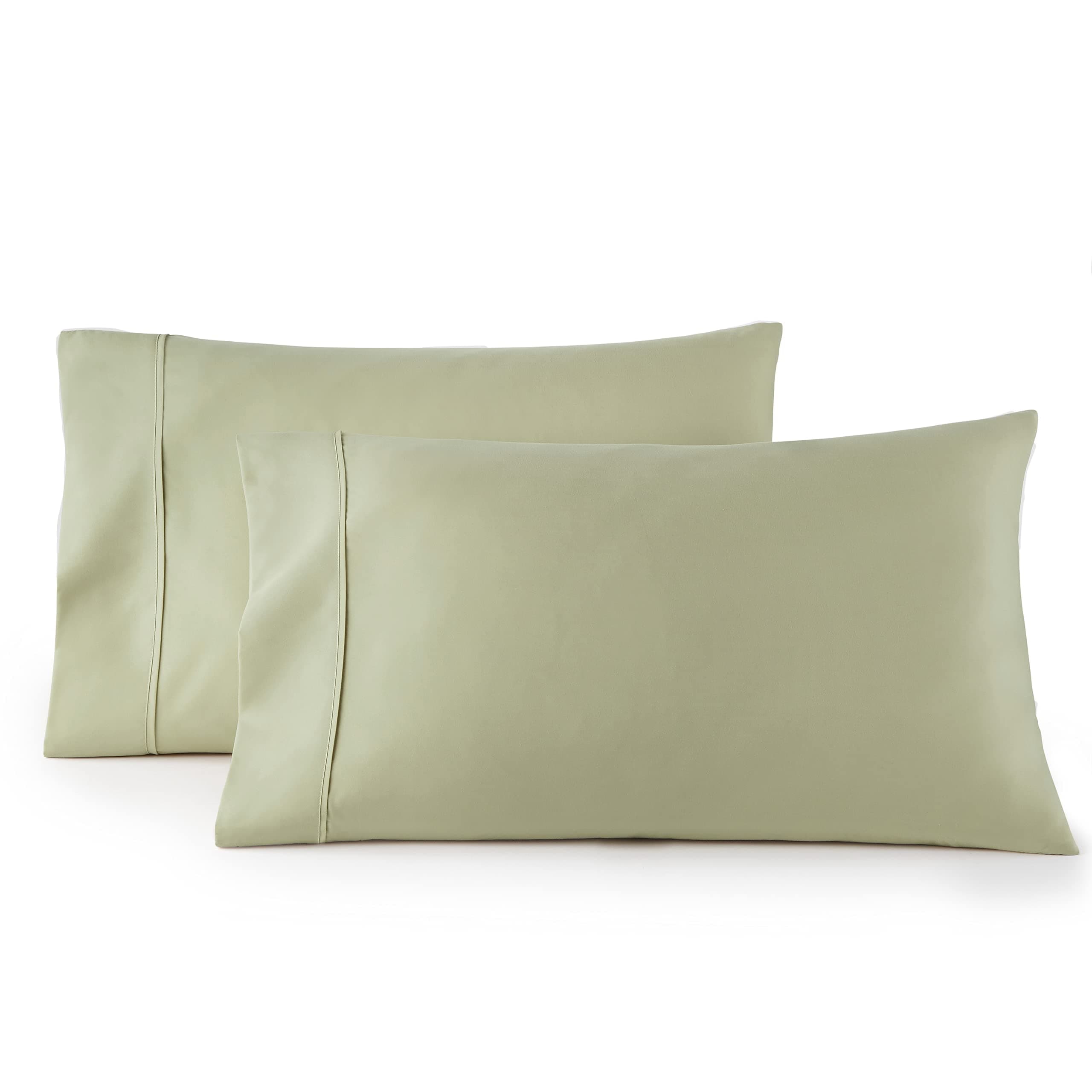 HC Collection Extra Soft Microfiber Pillowcases - Set of 2 - Sage