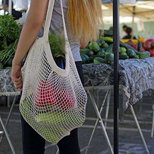 Reusable Farmers Market Shopping Bag Set