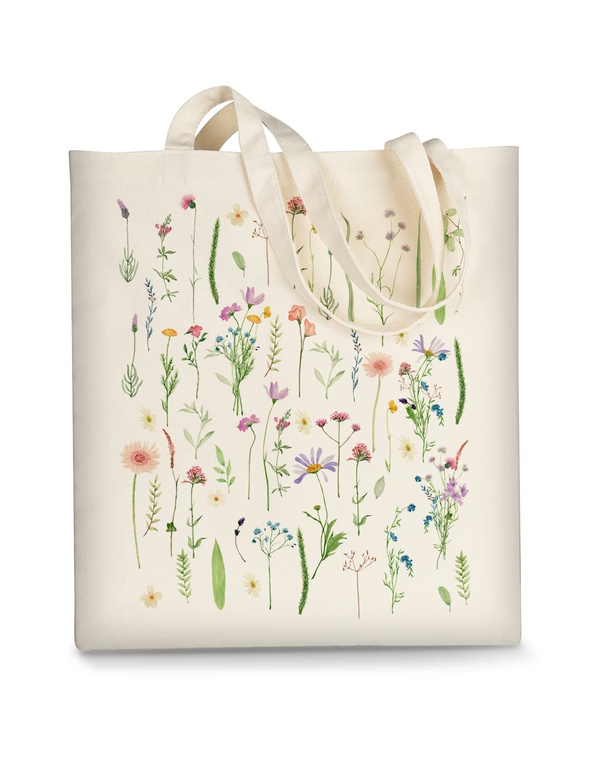 AUSVKAI Women's Aesthetic Canvas Tote Bag for Shopping Beach