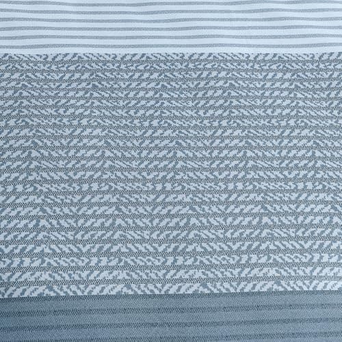 Litanika Queen Comforter Set - Sage Green, Light Green Stripe, All Season Bedding